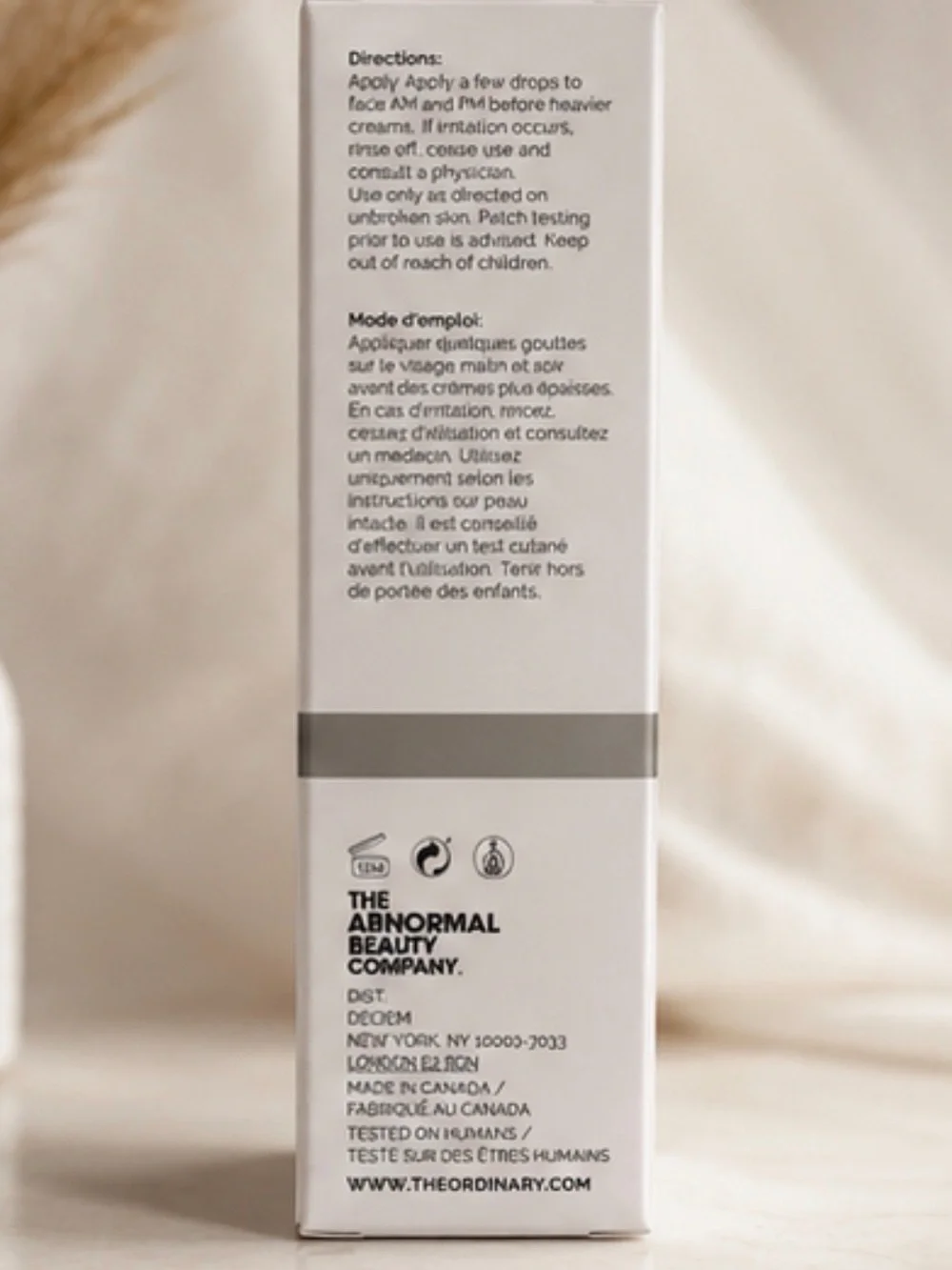 The Ordinary Niacinamide 10% + Zinc 1% Serum 30ml / 1 fl oz – New